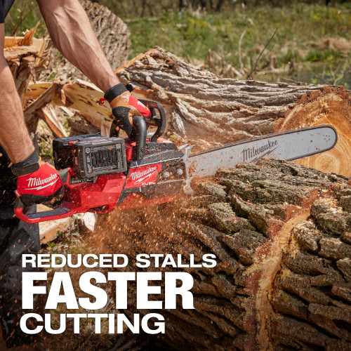 Milwaukee 2827-22 M18 FUEL 20 in. Dual Battery Chainsaw Kit - TEGS ...