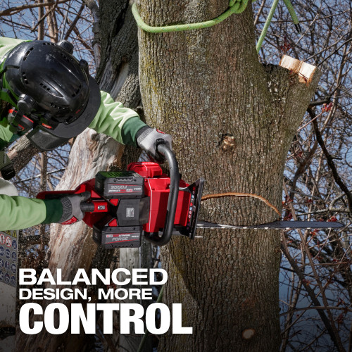 Milwaukee 2827-22 M18 FUEL 20 in. Dual Battery Chainsaw Kit - TEGS ...