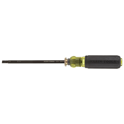 Klein 32751 Adjustable Screwdriver, #2 Phillips, 1/4-Inch Slotted