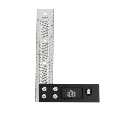 Jessem 07402 8" Imperial Stainless Steel Precision Square
