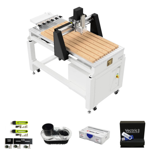 Simply Technologies PERF8ATC Performance 8 3HP CNC 24 In. X 48 In. w/Automatic Tool Changer Bundle