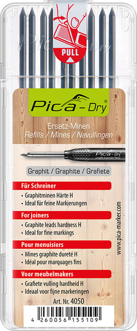 Pica 4050 DRY Refill Set For Joiners And Carpenters