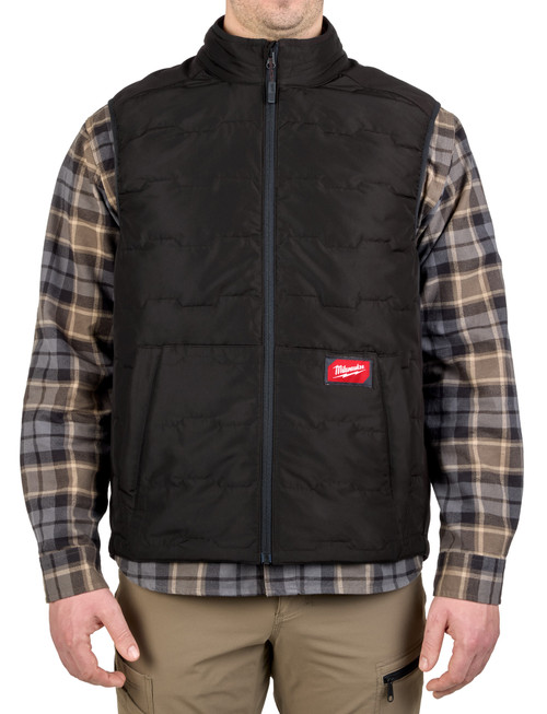 Milwaukee M350B FREEFLEX Lightweight Insulated Vest Black