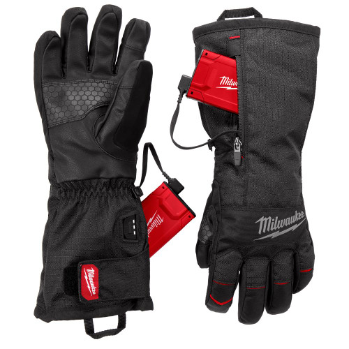 Milwaukee M700B-21 Heated Winter Gloves - Black