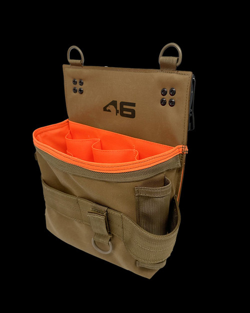 Atlas 46 Main Tool Attachment Pouch ROTATE/QUICK RELEASE Coyote/Orange