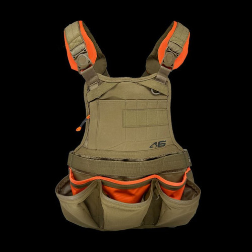 JourneyMESH Open Pocket Chest Rig V3 Coyote/Orange