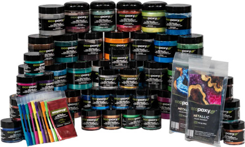 EcoPoxy Metallic Color Pigment Sets