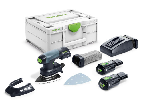 Festool 577513 DTSC 400 3.0 I-Plus Cordless Orbital Sander Kit
