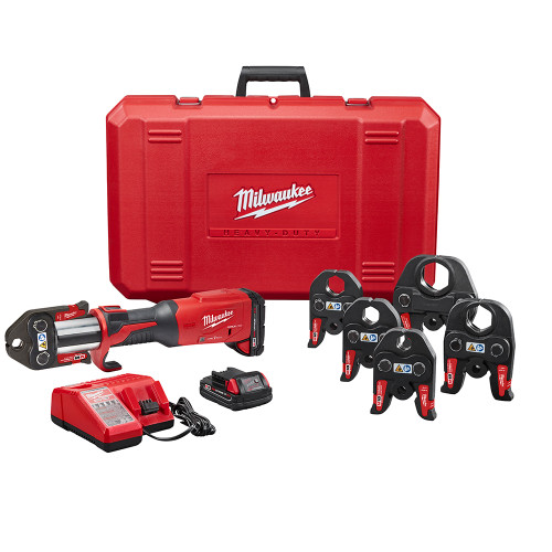 Milwaukee 2922-22 M18 FORCE LOGIC Press Tool w/ ONE-KEY w/ 1/2 - 2 in. CTS Jaws