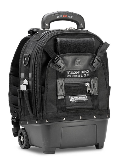 Veto Pro Pac VPP10874 TECH PAC WHEELER BLACKOUT Wheeled Tool Backpack