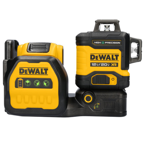 Dewalt DCLE34033D1 20V MAX XR 3 x 360 Deg. High Precision Green Laser