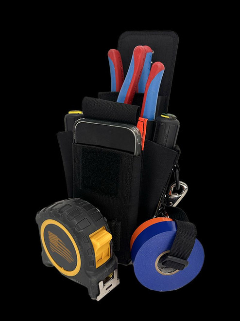 Atlas 46 Murphy Tool Speed Pouch Plus ROTATE/QUICK RELEASE Black/Orange