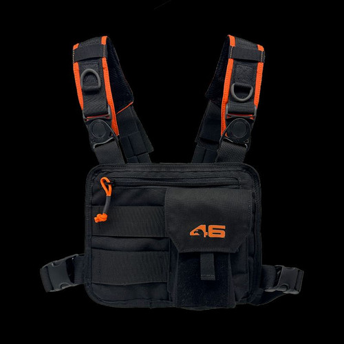 Atlas 46 Single Cargo Tool Chest Panel V3 Black/Orange