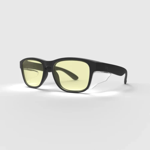 Hyspecs SMBBLYS101 ICON HYCONTRAST YELLOW LENS Matte Black
