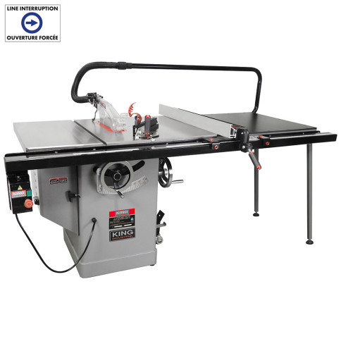 King Industrial KC-27FXT/H50X/50 10 In. Extreme Cabinet Table Saw w/50 In. Fence