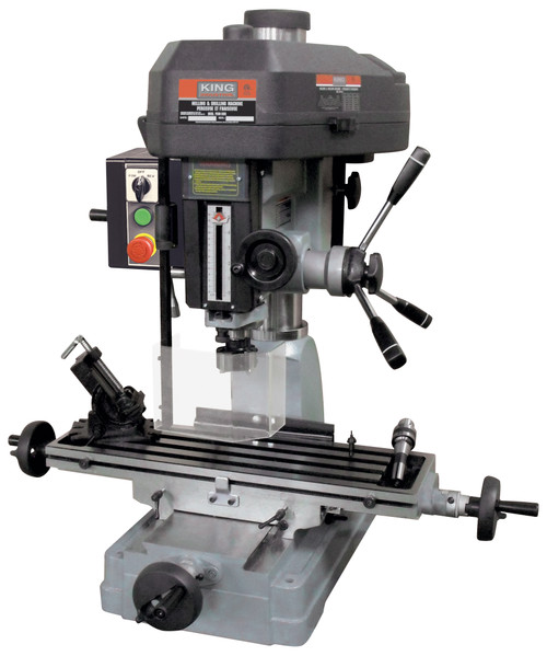 King Industrial PDM-30R Milling/Drilling 16.5 In. 2 HP 220V- Fwd/Rev Switch
