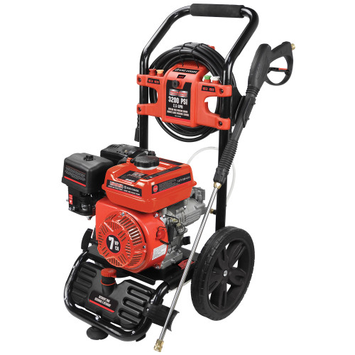 Power Force KPW-3200 High Pressure Washer Gasoline 3200 PSI W/wheel Kit