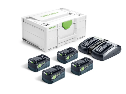 Festool 578675 Energy Set SYS 18V 4xHP5/TCL6DUO