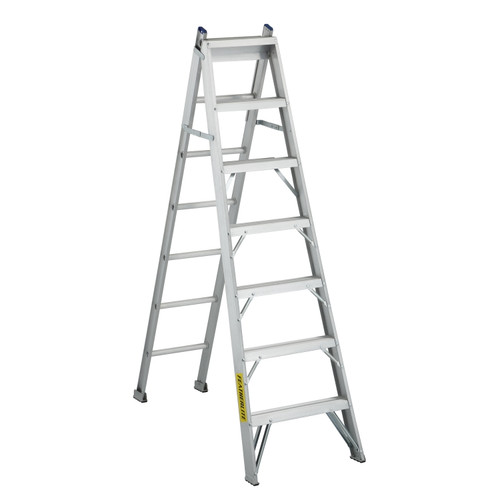 Featherlite Ladders 2707 7' Aluminum 3-Way Type 1