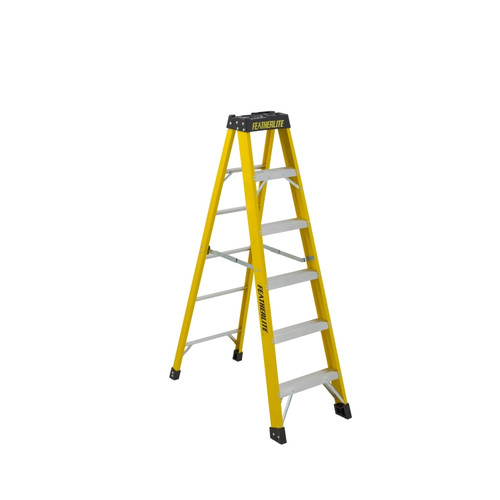 Featherlite Ladders 6906 6' Fiberglass Step Type 1A