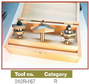 Dimar 242R-167 3 Pcs Cabinet Door Set/Wood Box