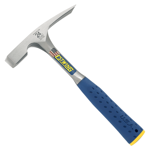Estwing E3-16BLC 16 Oz Bricklayer Or Masons Hammer W/Patented Bricklayer Grip Smooth