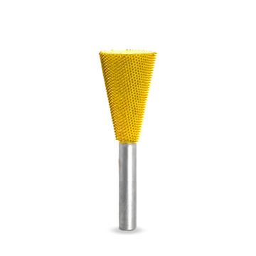 Saburrtooth 14DT34SE-40 1/4 In Dovetail Safe End 3/4 In X 1-1/4 In Fine Yellow