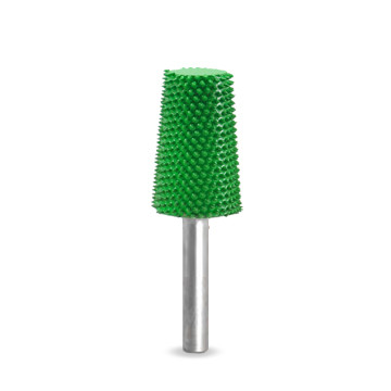 Saburrtooth 14T-5-34SE-70 1/4 In Taper Safe End 3/4 In X 1-1/4 In 5 Degree Course Green