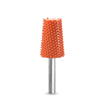 Saburrtooth 14T-5-34SE-90 1/4 In Taper Safe End 3/4 In X 1-1/4 In 5 Degree Ex-Course Orange