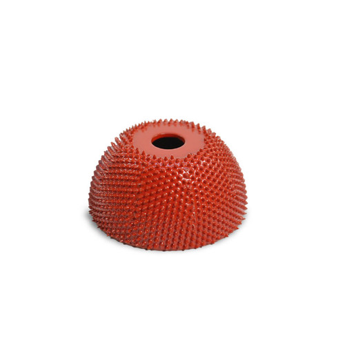 Saburrtooth CR13470 1-3/4 In x 3/8 In Power Carving Cup Rasp Medium Red