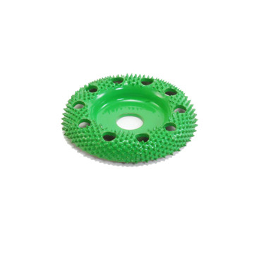 Saburrtooth DW270H 2 In x 3/8 In Donut Wheel Coarse Green w/Holes