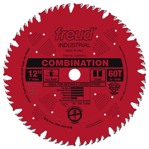 Freud LU84R012 12 Combination Blade