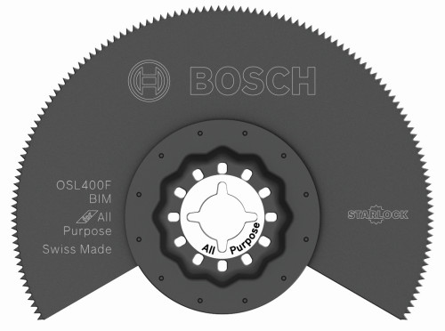 Bosch OSL400F 4 In. Starlock Oscillating Multi Tool Bi-Metal Segmented Saw Blade
