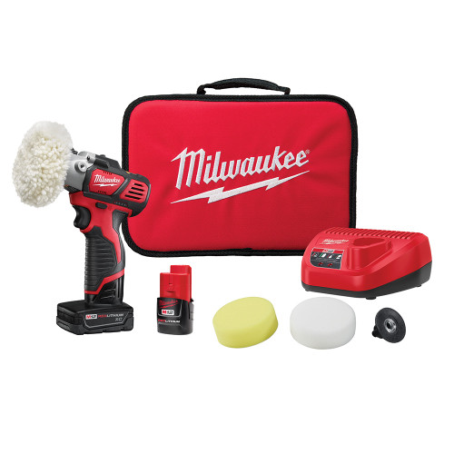 Milwaukee 2438-22X M12 Variable Speed Polisher/Sander Kit