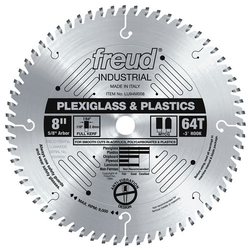 Freud LU94M008 8 Plastic Blade