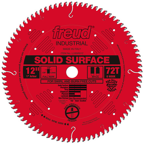 Freud LU95R012 12 Solid Surface Blade