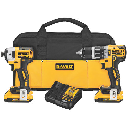 Dewalt DCK225D2 ATOMIC 20V MAX* Brushless Compact Drill/Driver and