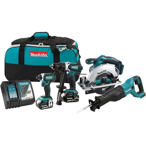 Makita DLX4058M 4 Tool Cordless Combo Kit