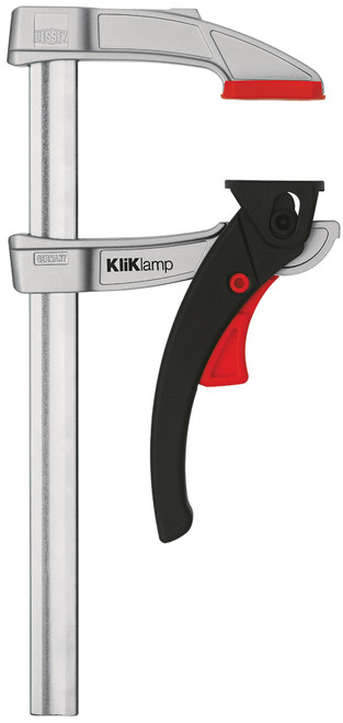 Bessey KLI3.012 KliKlamp, Light Duty Lever Clamp, 12 Inch Capacity 3 Inch Throat Depth