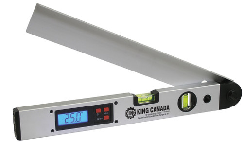 King Canada KW-400 Angle Finder, Digital, 16