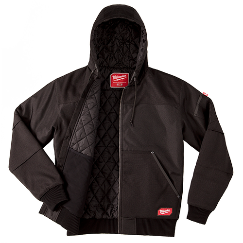 Milwaukee 254B Black Medium GRIDIRON Hooded Jacket
