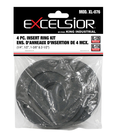 Excelsior XL-076 4 Pc. Insert Ring Set