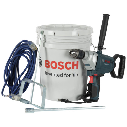 Bosch GBM9-16B 5/8 In. Mud Mixer With Bucket Combo