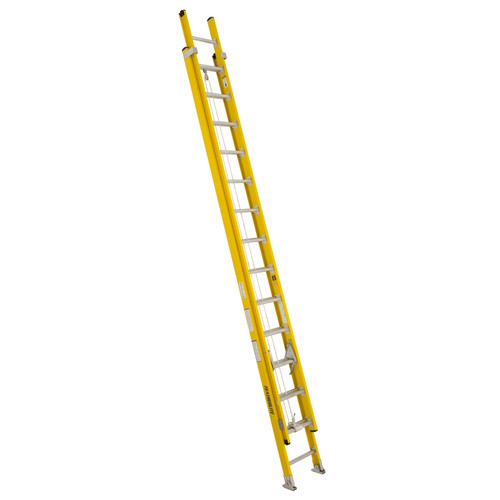 Featherlite Ladders 28' 9228D Fiberglass Extension Ladder, Type 1AA, 375 Lb Load Capacity