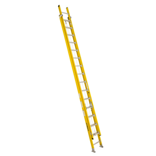 Featherlite Ladders 32' 9232D Fiberglass Extension Ladder, Type 1AA, 375 Lb Load Capacity