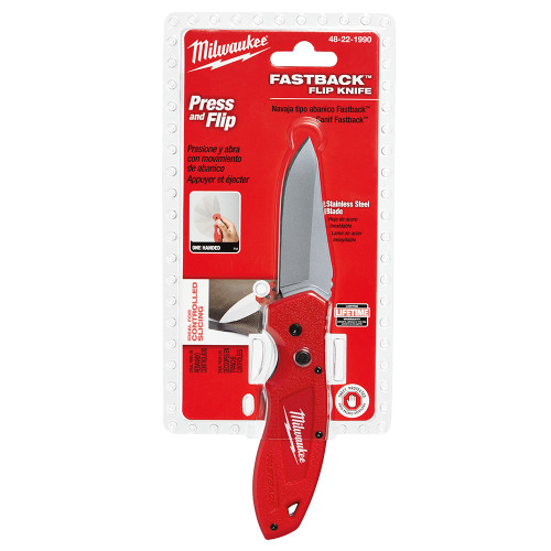 Milwaukee 48-22-1990 FASTBACK Smooth Folding Pocket Knife