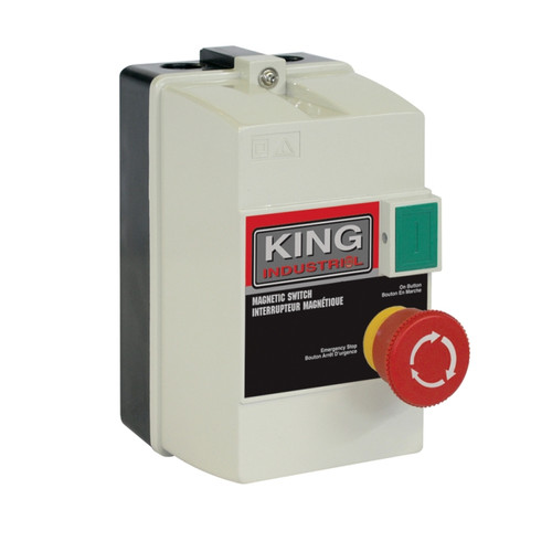 King Canada KMAG-220-1417 Switch, Magnetic, 220V, 14-17 Amp. W/ Padlock