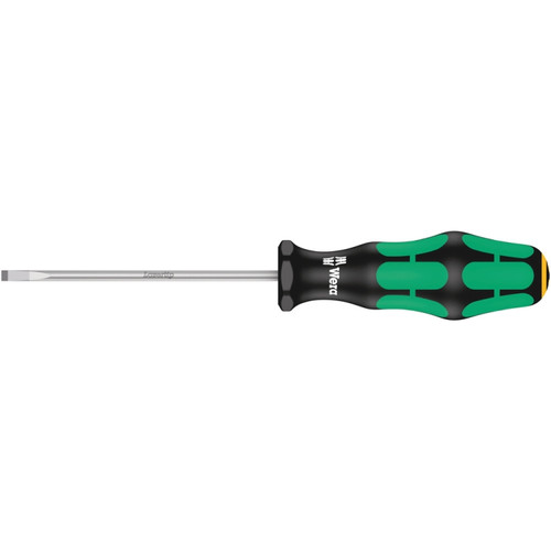 Wera 05008007001 335 Screwdriver For Slotted Screws, 0.4 X 2.5 X 75 Mm