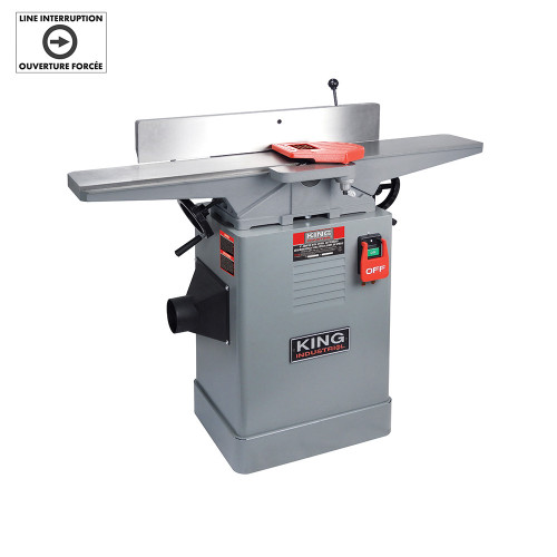 King Industrial KC-65FX Jointer With Spiral Cutterhead