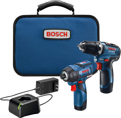 Bosch CLPK27-120 12V Max 2-Tool Combo Kit With Two-Speed Pocket